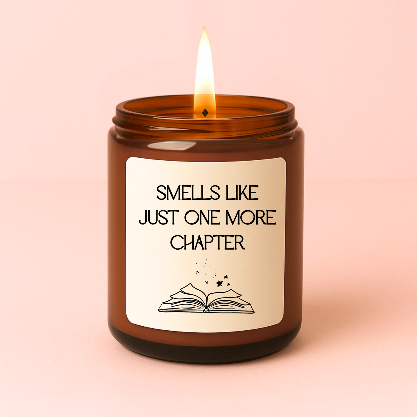 Smells Like Just One More Chapter Candle