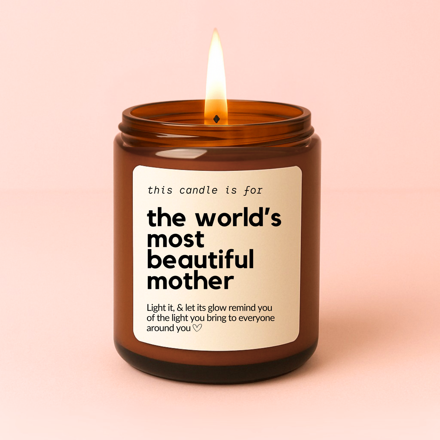 World's Most Beautiful Mother Candle