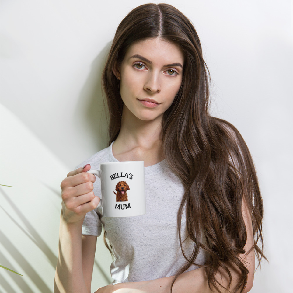 Personalised Dog Mum Mug