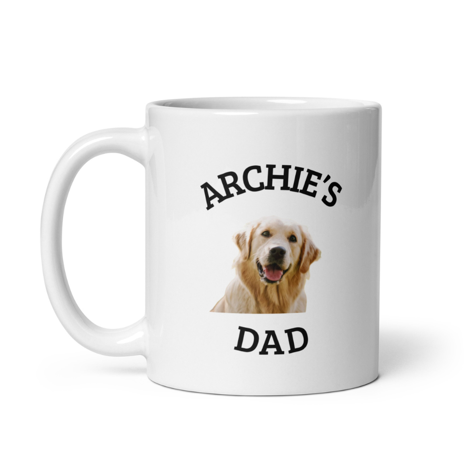 Personalised Dog Dad Mug