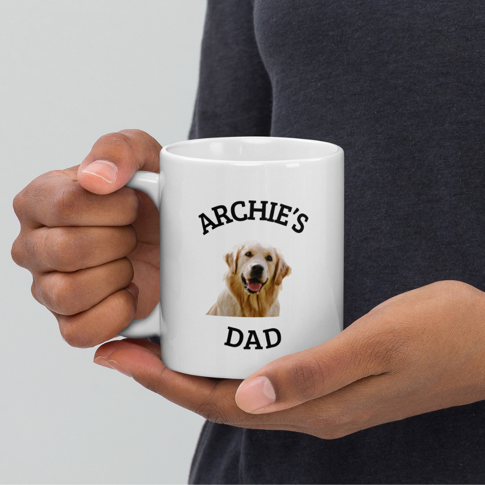 Personalised Dog Dad Mug