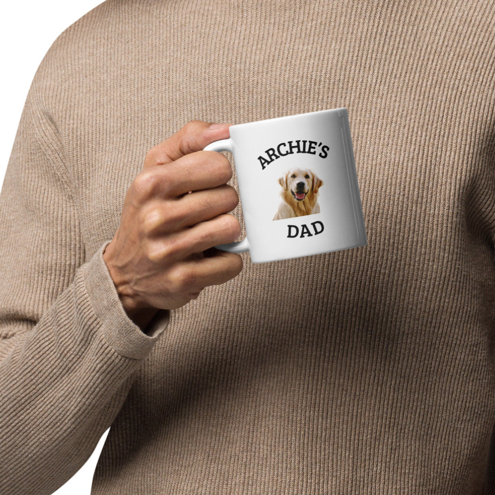 Personalised Dog Dad Mug