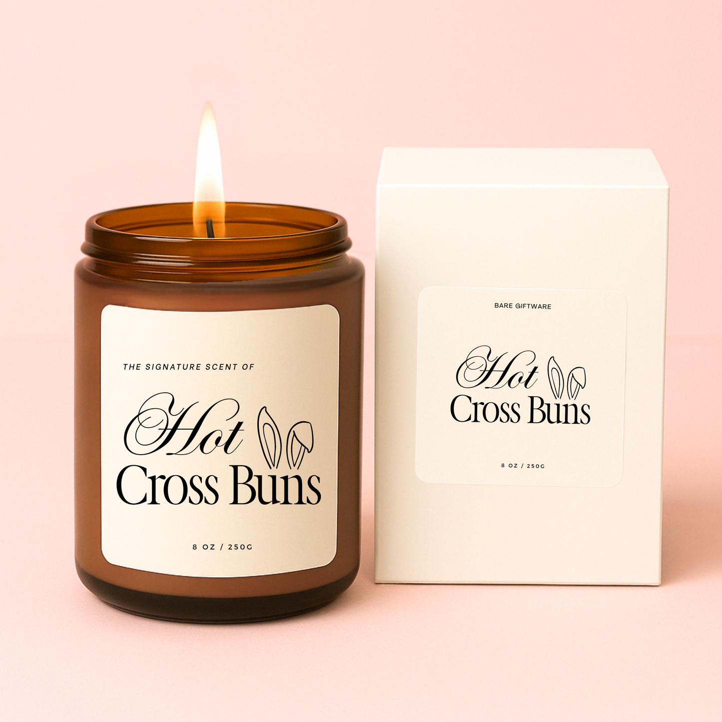 Hot Cross Bun Scented Candle