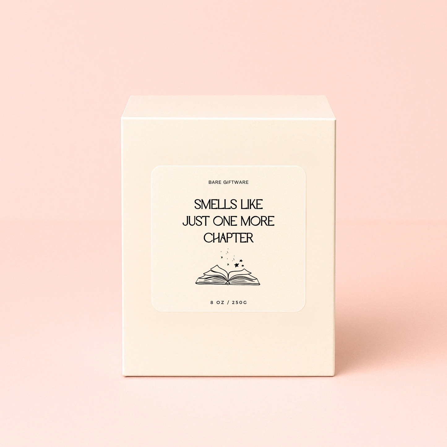 Smells Like Just One More Chapter Candle
