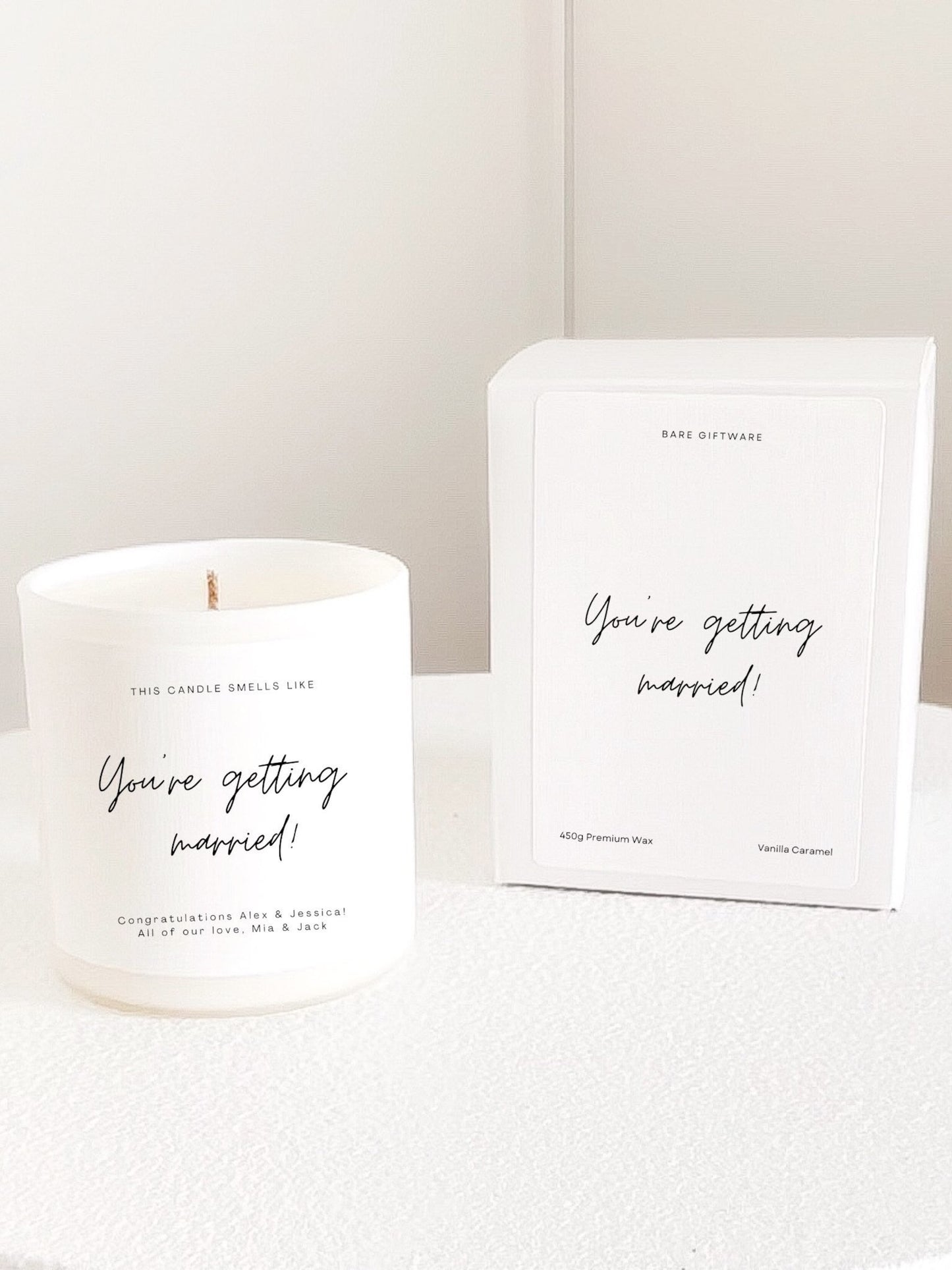 This Candle Smells Like You're Getting Married