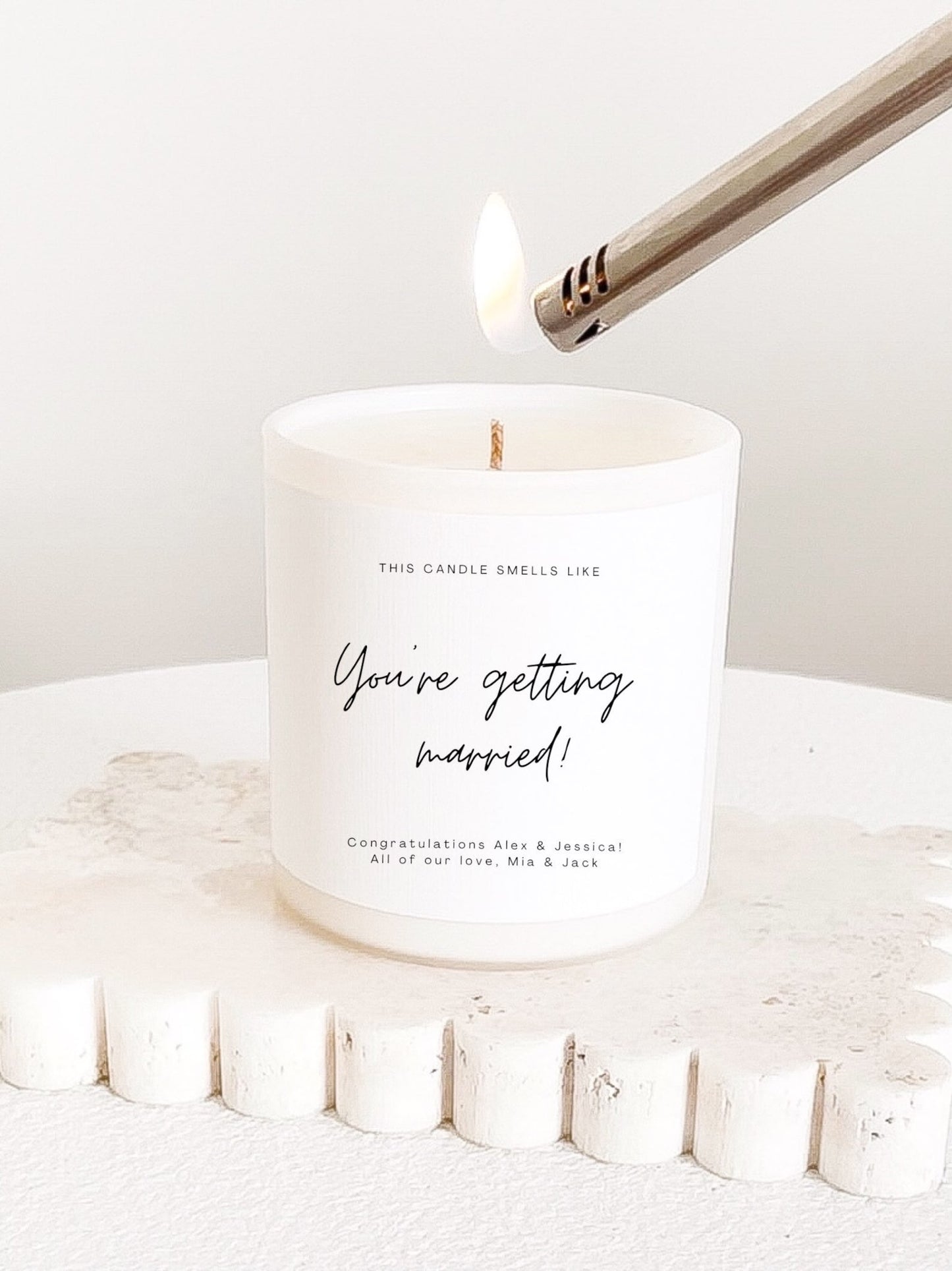This Candle Smells Like You're Getting Married