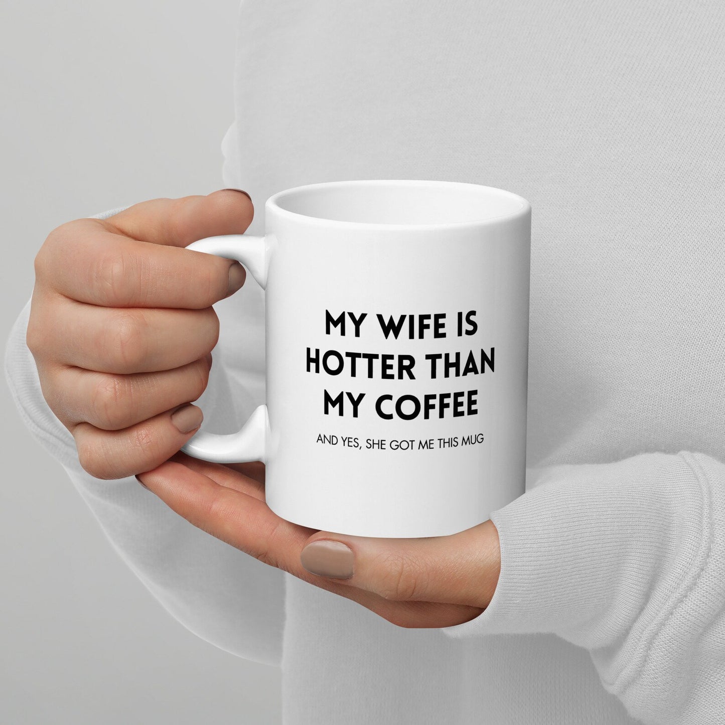 Wife Hotter Than Coffee Mug