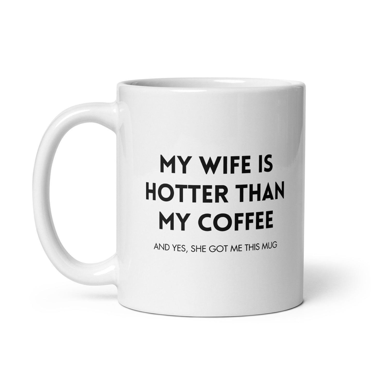 Husband Hotter Than Coffee Mug