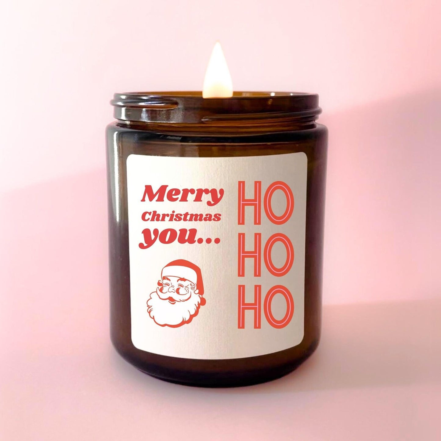 Ho Ho Ho Candle